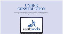 Desktop Screenshot of earthworksmagazine.co.za